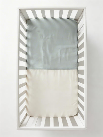 Cot Bed Sheets | Baby Cot Bed Sheet | Little Lola Silks